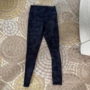 Lululemon camo leggings. Size 6
